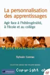 La personnalisation des apprentissages